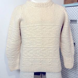 Hand knit sweater